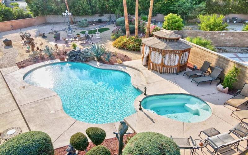 Pool and Gazebo