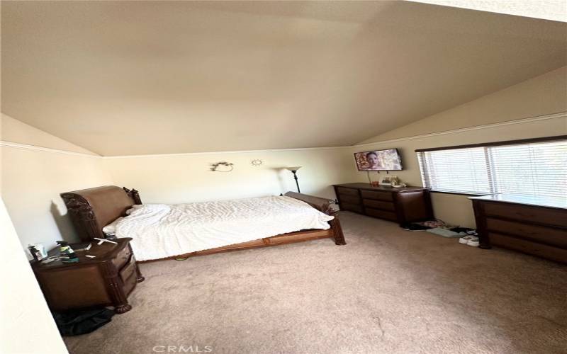 Master bedroom up stairs