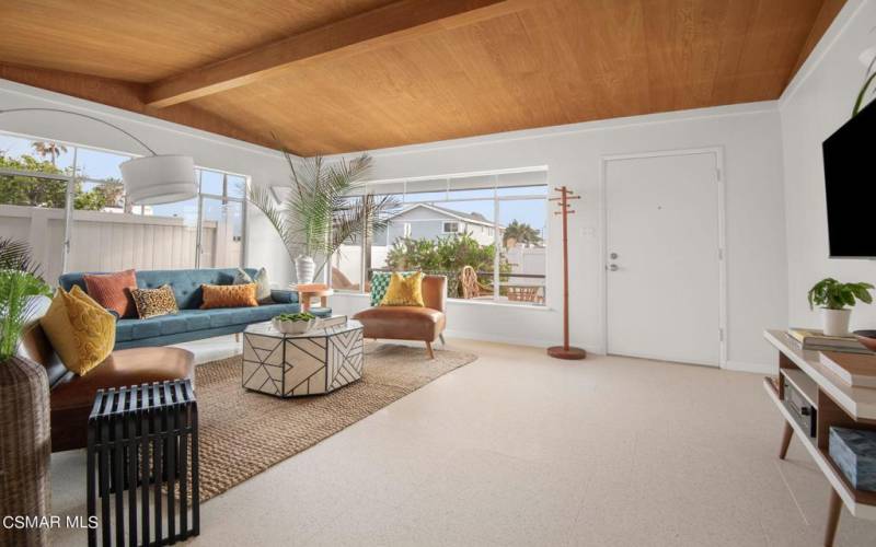 Mid Century Modern Beach Vibe