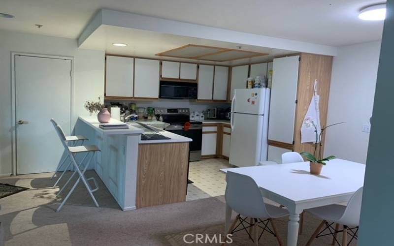 Kitchen with appliances