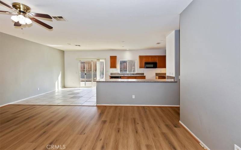 Family Room To Kitchen