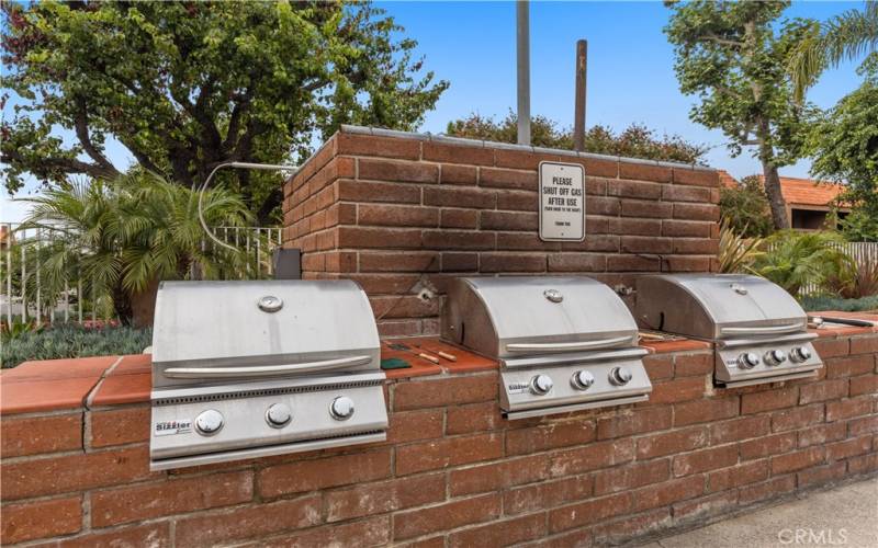 Grilling area