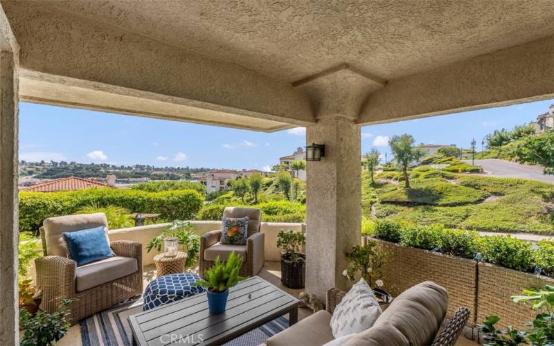 Beautiful lake and hill views from several parts of this home.