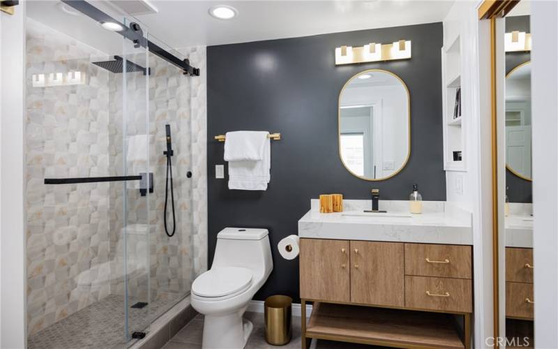 2nd Master Suite bathroom with walk-in closet