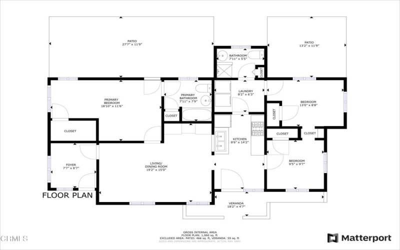 Primrose floor plan