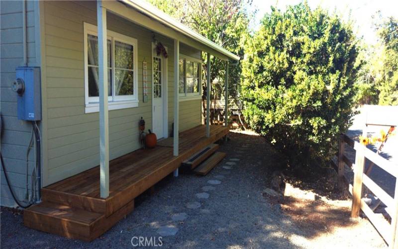 Cozy front porch