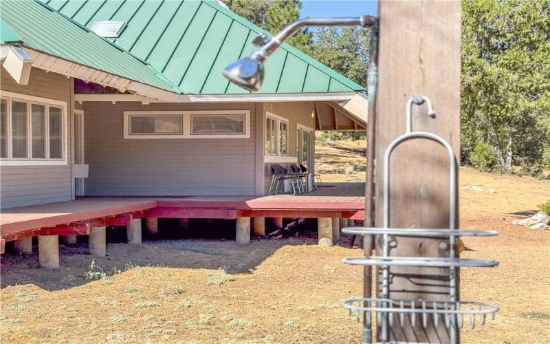 Outdoor shower