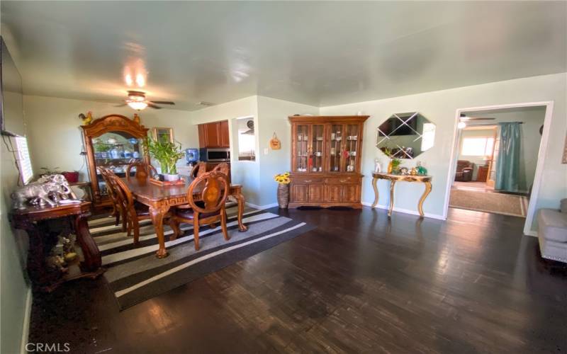 Living Room w/ Dining Area