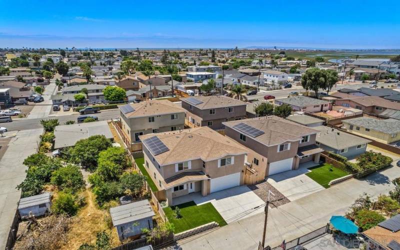 This home is very private because of its placement the second floor looks out above the other homes.