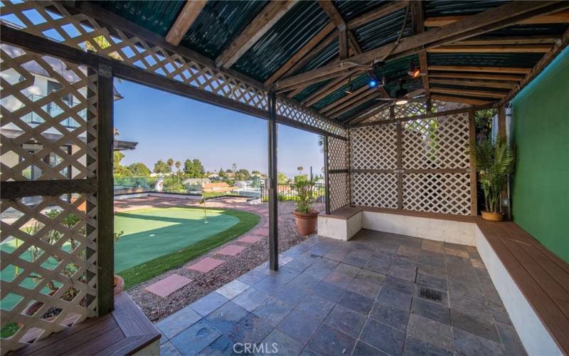 Gazebo for meeting, yoga, dining