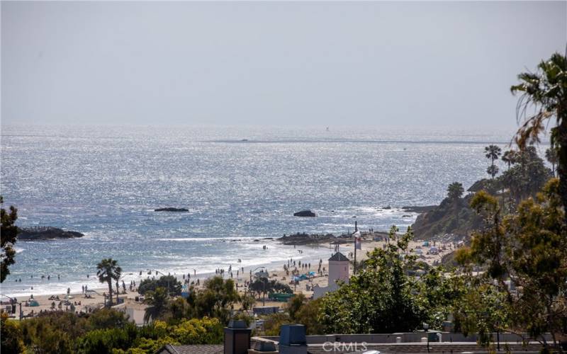 Whitewater, Hotel Laguna and Bird Rock Views.