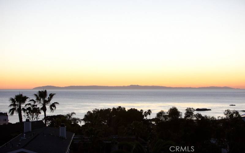 Catalina Island Sunsets from your home.