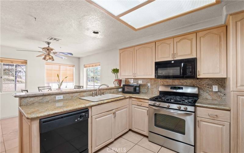 Kitchen in primary house