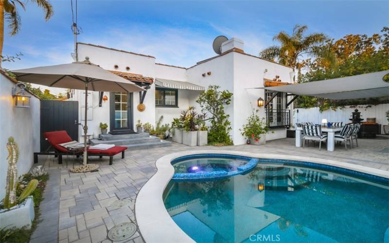 Lounge by the pool