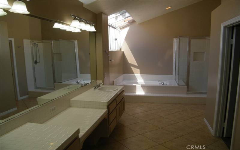 Master bathroom