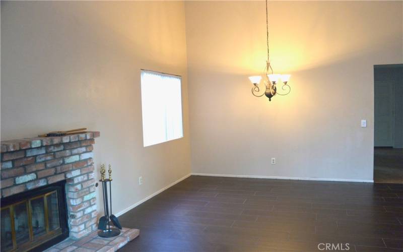 Like formal dining for your guests? Easy care for those spills with vinyl plank flooring.