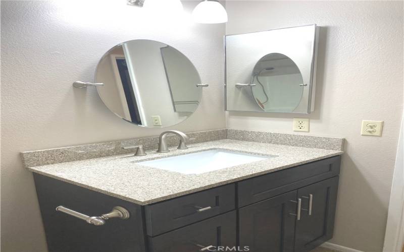 Upgraded vanity, mirrors, faucet in the second bathroom also.