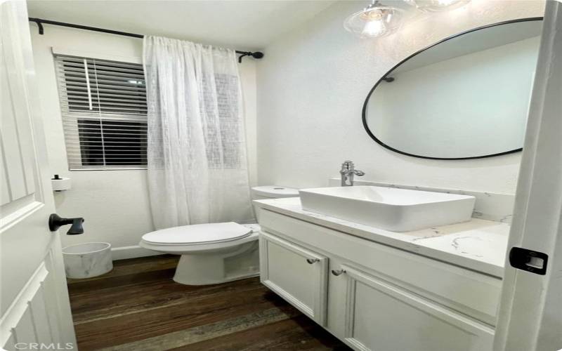 Bathroom on upper level