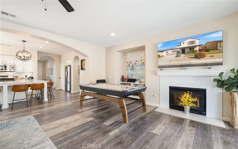 Fireplace in Living Room