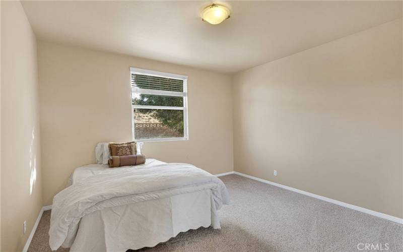 All bedrooms are oversized with mirrored closet doors, neutral paint and high ceilings.