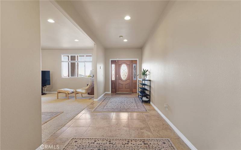 Entry way with excellent natural light.