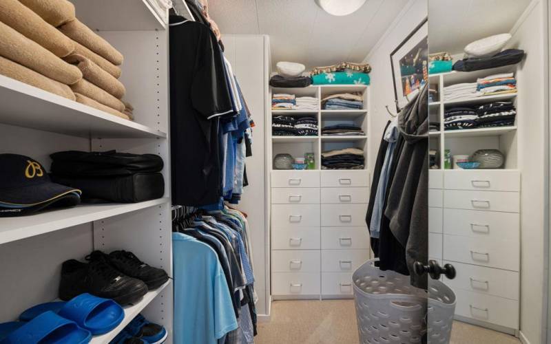 Master Walk in Closet