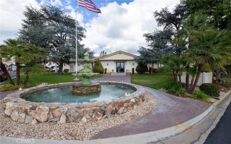 Clubhouse Entrance