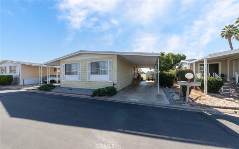 Carport area