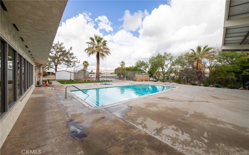 Pool & jacuzzi