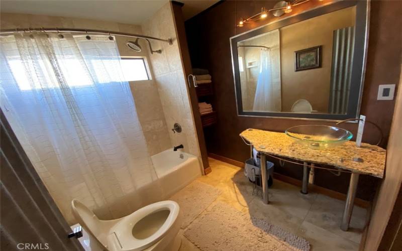 Full bath with upgrades.