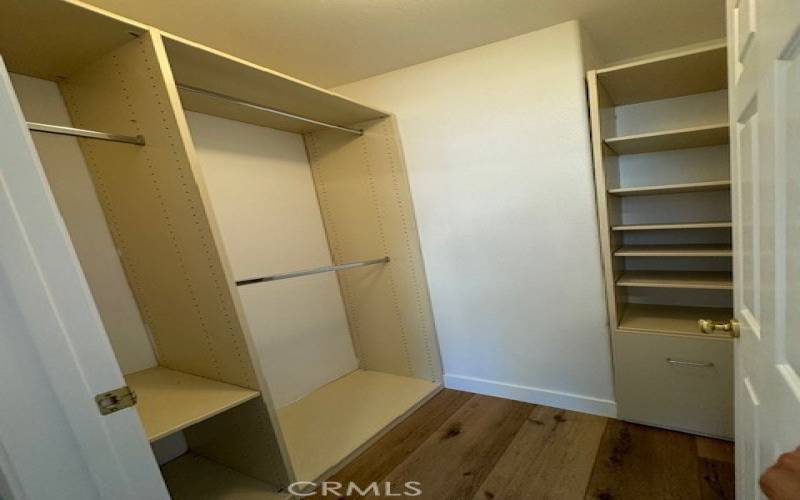 Second bedroom walk-in closet