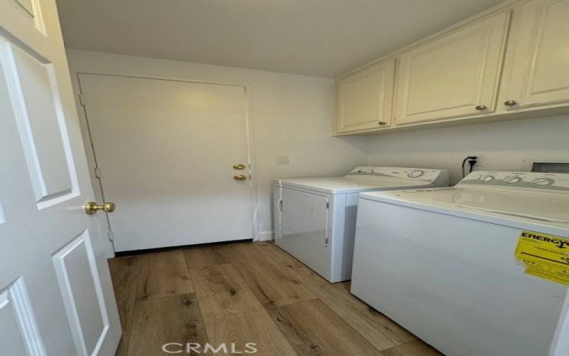 Laundry area