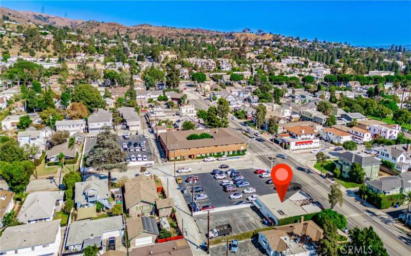 Aerial East View toward Painter