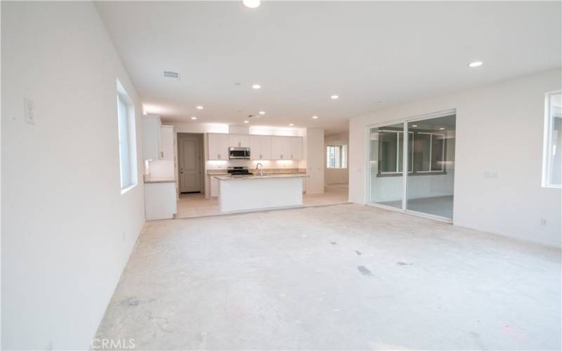 Living Room and Kitchen