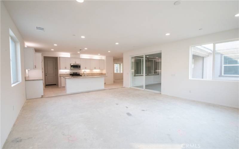 Living Room and Kitchen