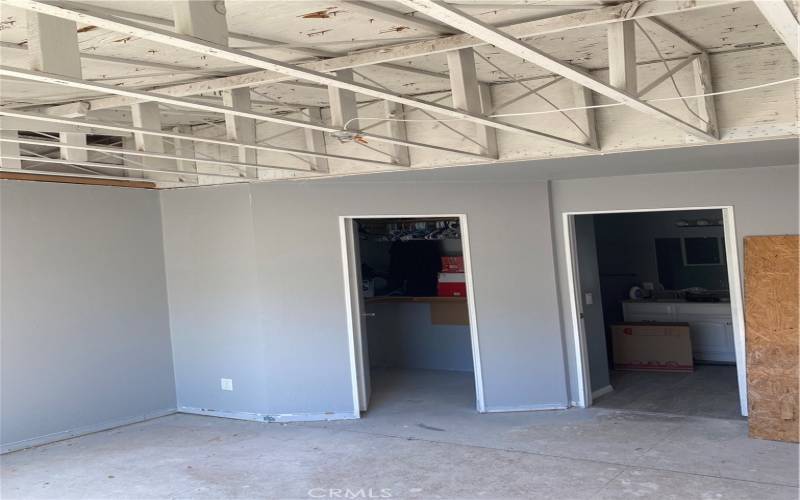 Primary bedroom with handy walk in closet