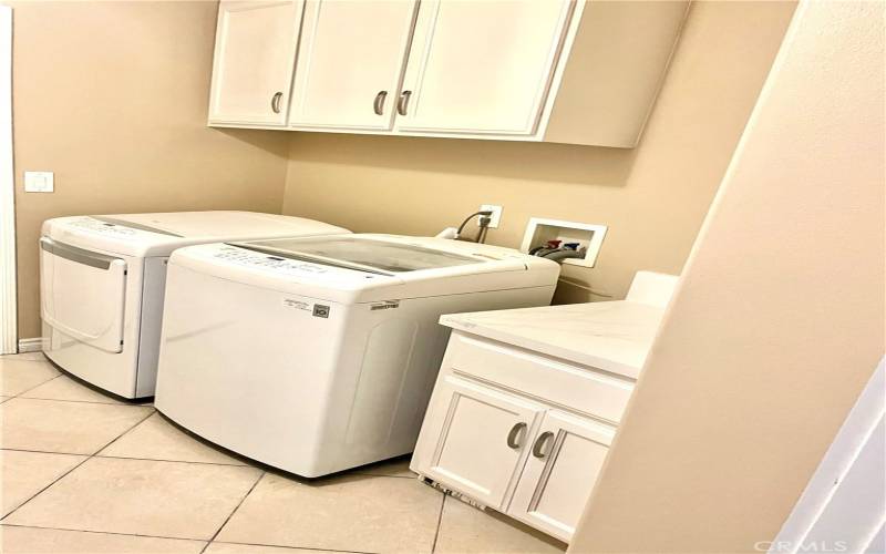 indoor laundry room