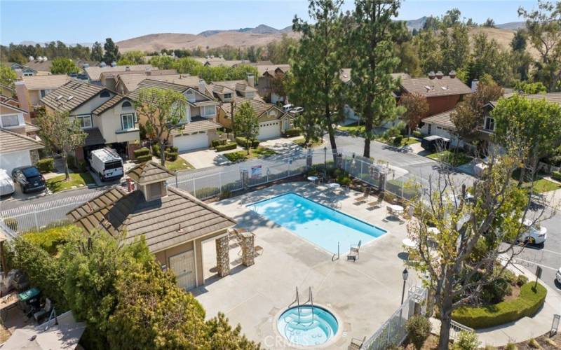 HOA Pool, Hot Tub, and Playground