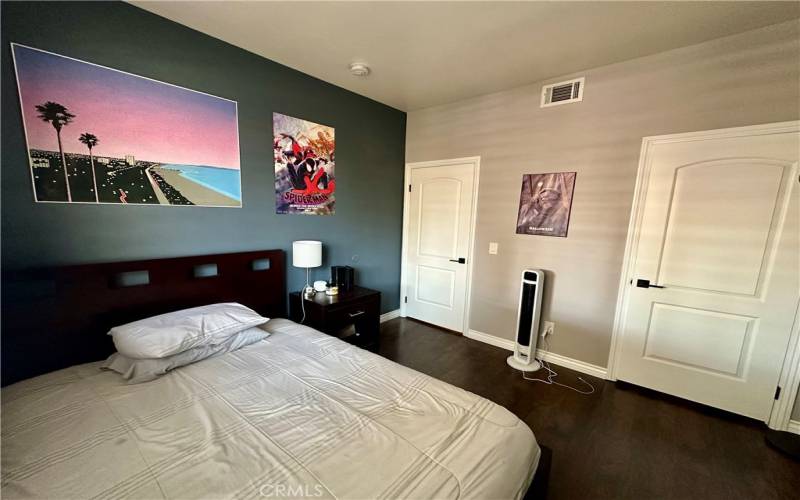 Downstairs Bedroom- with Walk in Closet