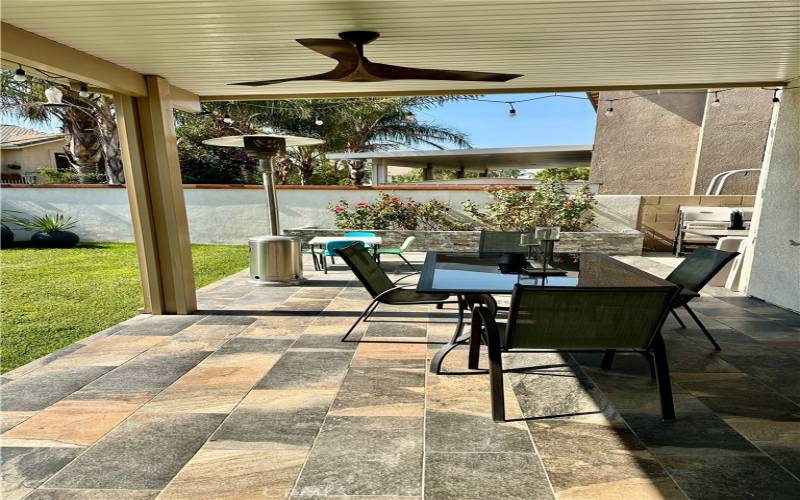 New Patio Cover- with 2 Outdoor Ceiling fans