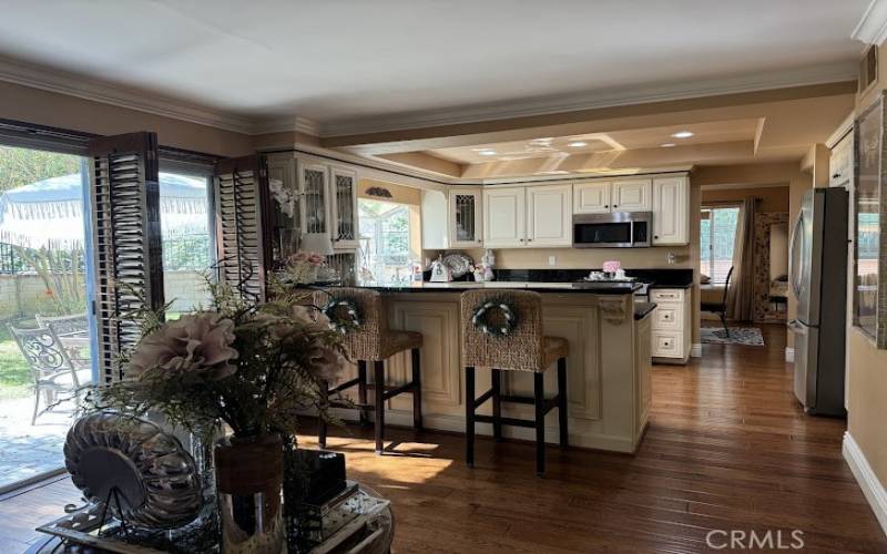 Family Room & Kitchen