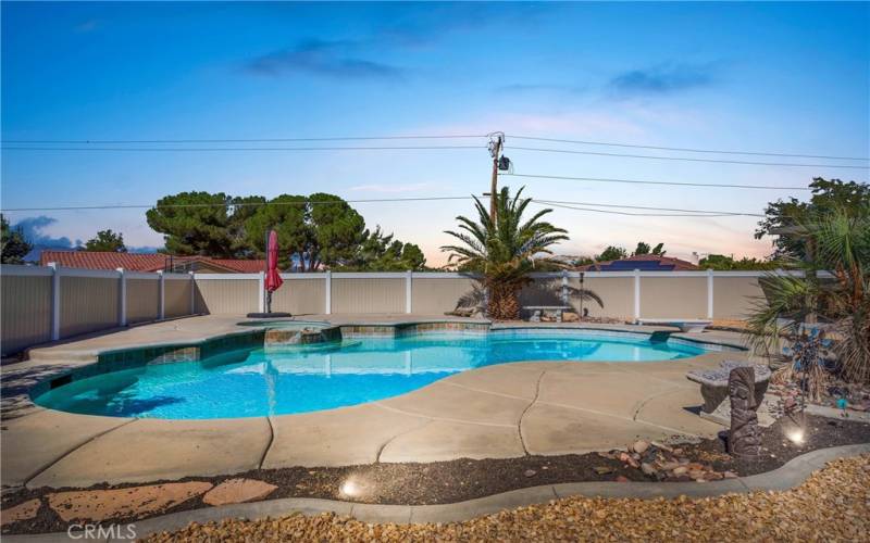 Stunning Pool and Backyard