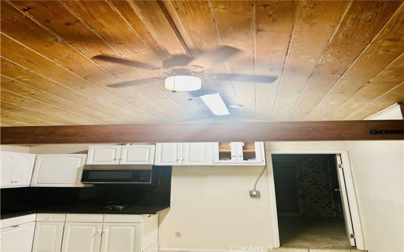 high wood beam ceilings