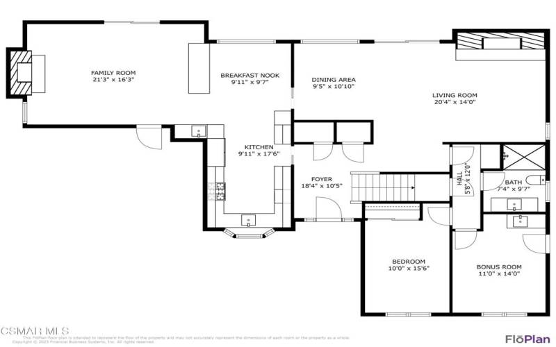 1st floor layout