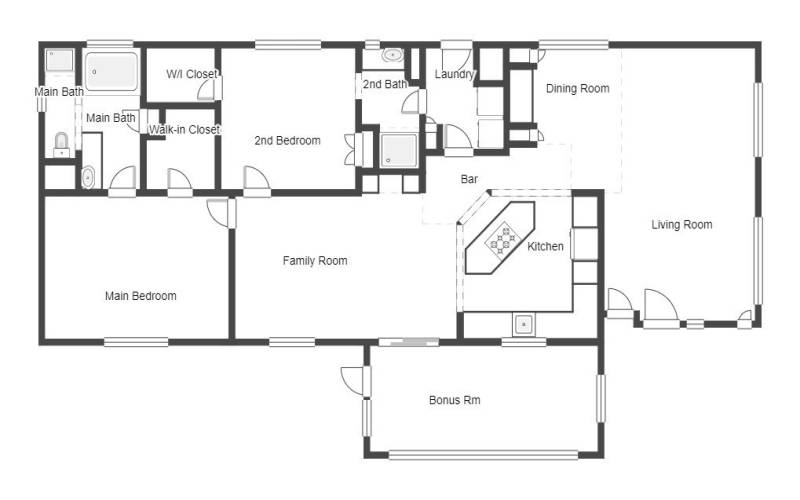 Desirable, classic floor plan - check out the 3D Walk-through tour to see it room by room.