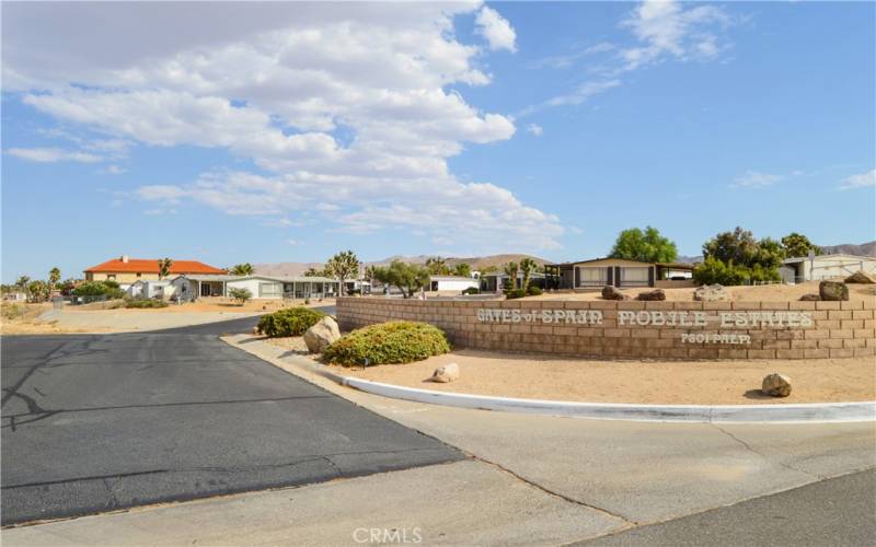 Located within the Gates of Spain Mobile Estates a Beautiful, Active 55+ Community