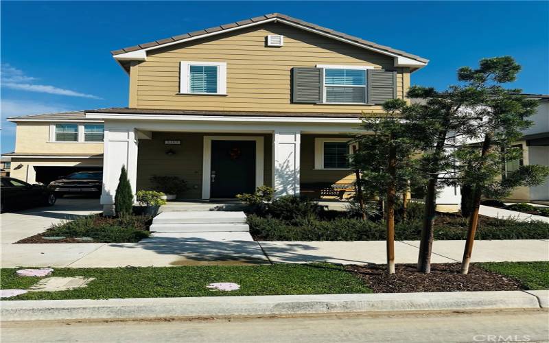 Front with a view of driveway