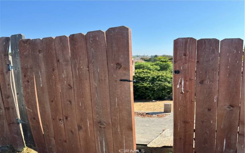 Potential ADU-Behind fence in pool