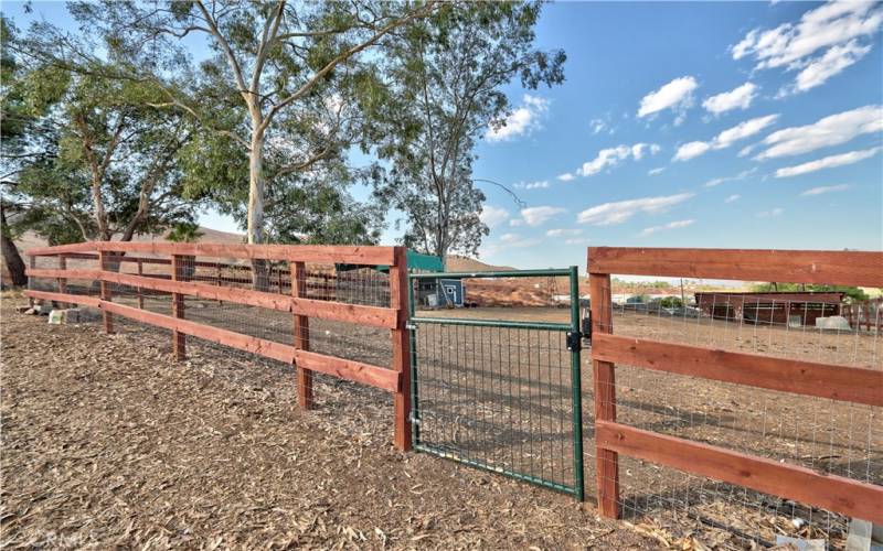 Gate into Corral