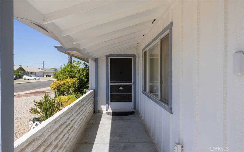 Entrance To Front Door